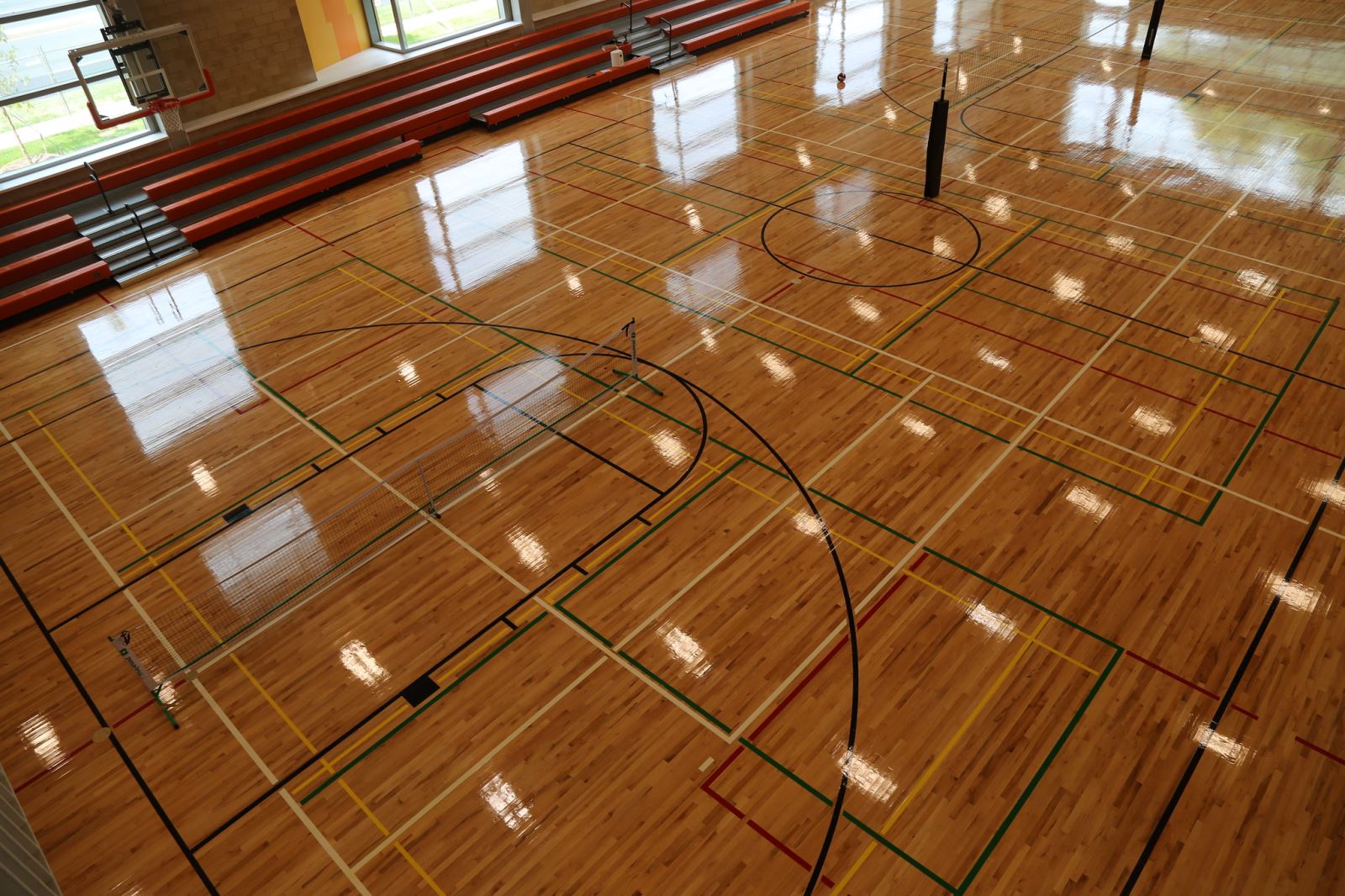 Gymnasium in Wheaton Community Recreation Center