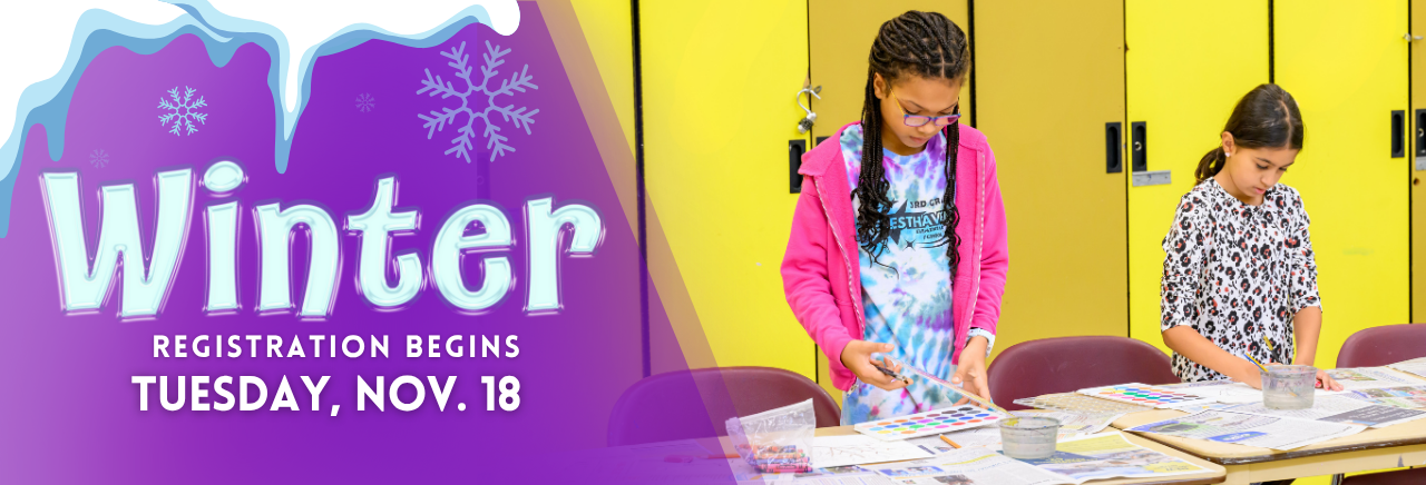 Registration for Winter 2025-2026 begins Tuesday, Nov. 18