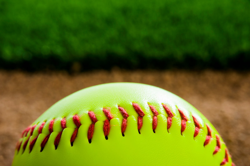 softball closeup