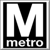 Metro logo button.