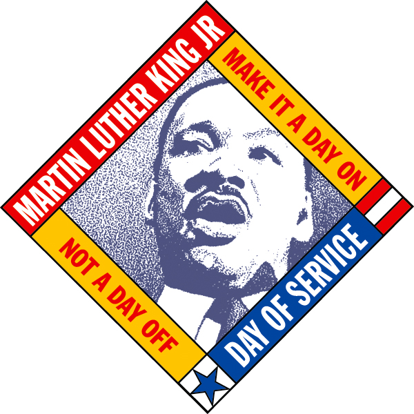 Martin Luther King, Jr. Day of Service logo